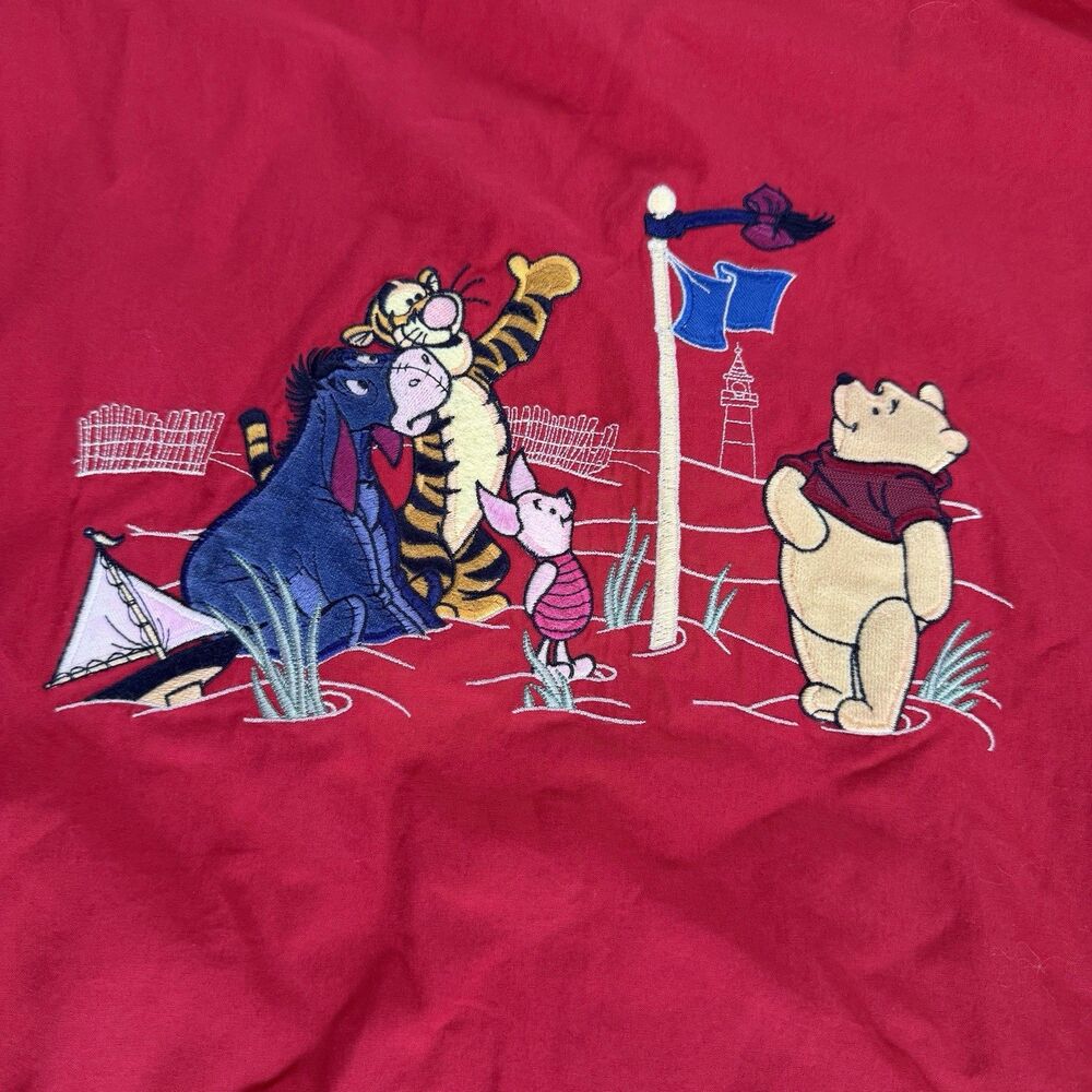 Disney Store Winnie The Pooh And Friends Jacket Small ‘Misty Cove’ Embroidered